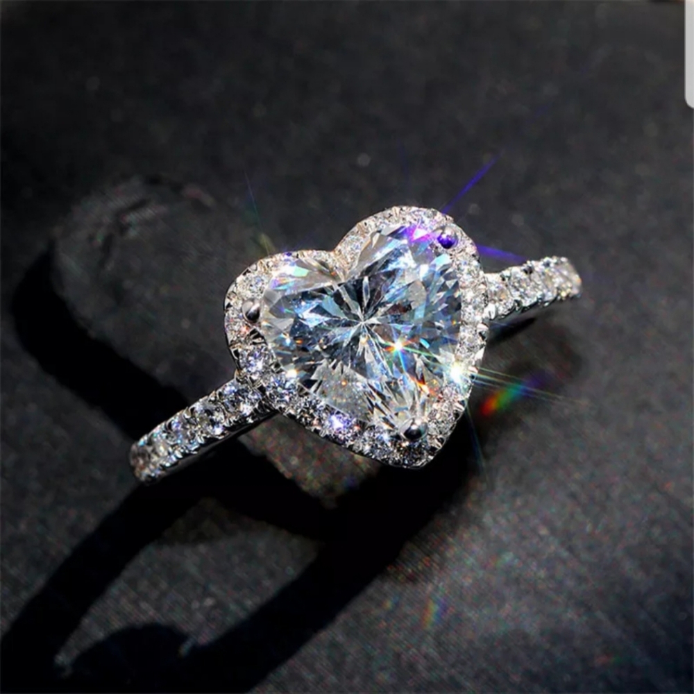 NEW Heart ring for women S925 Silver